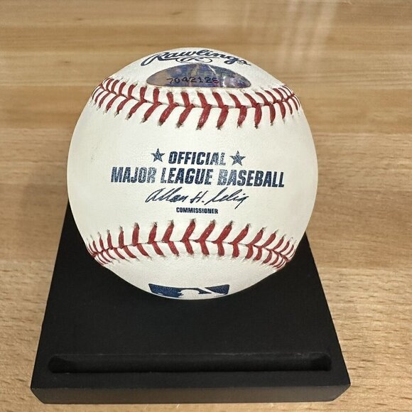 Randy Jones Signed & Inscribed MLB Baseball Tristar 7042126 - Picture 2 of 5